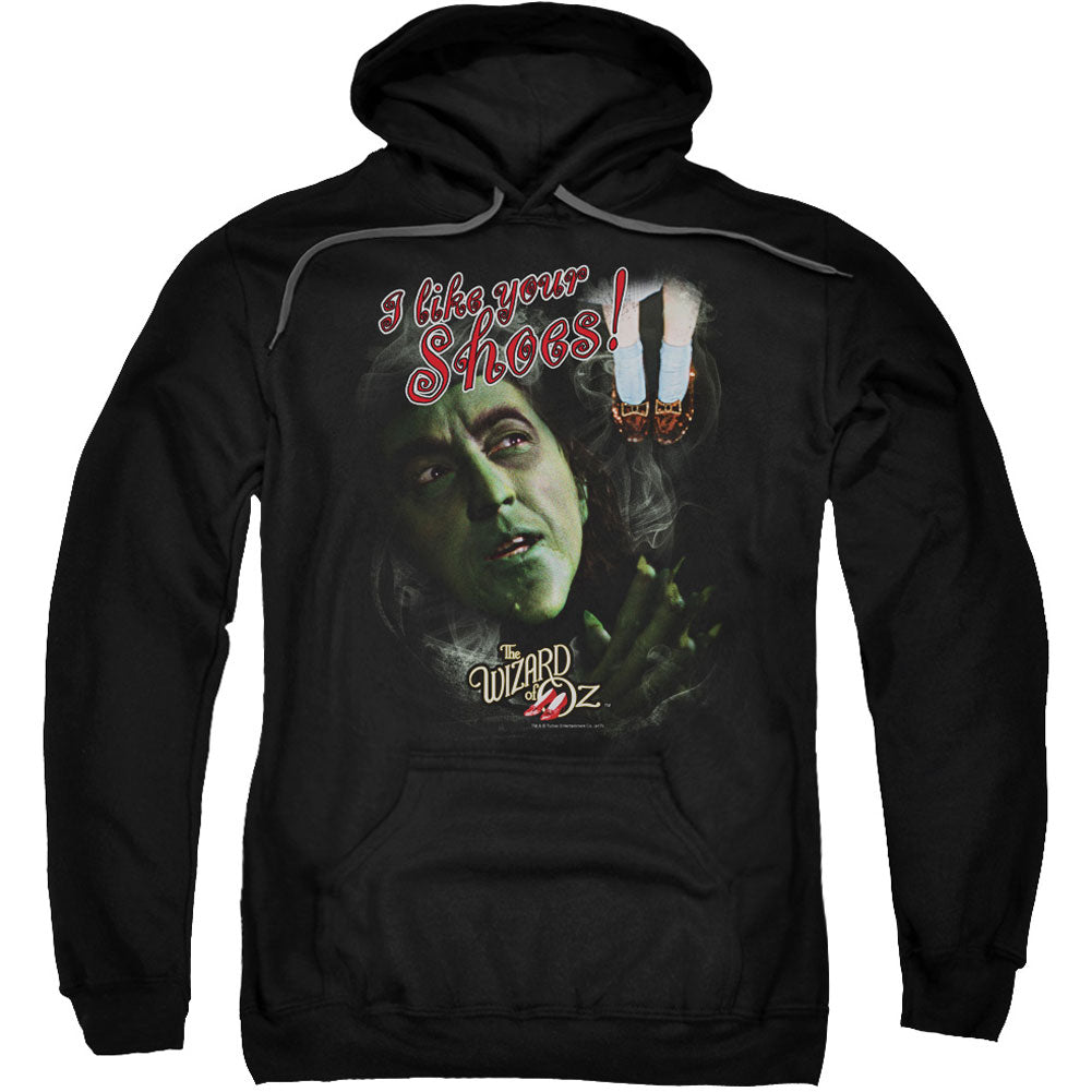 Wizard Of Oz I Like Your Shoes Adult 25% Poly Hooded Sweatshirt Front