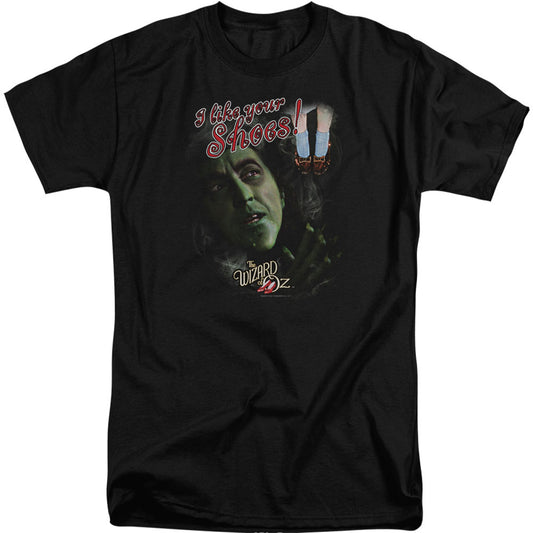 Wizard Of Oz I Like Your Shoes Adult Tall T-shirt Tall Front
