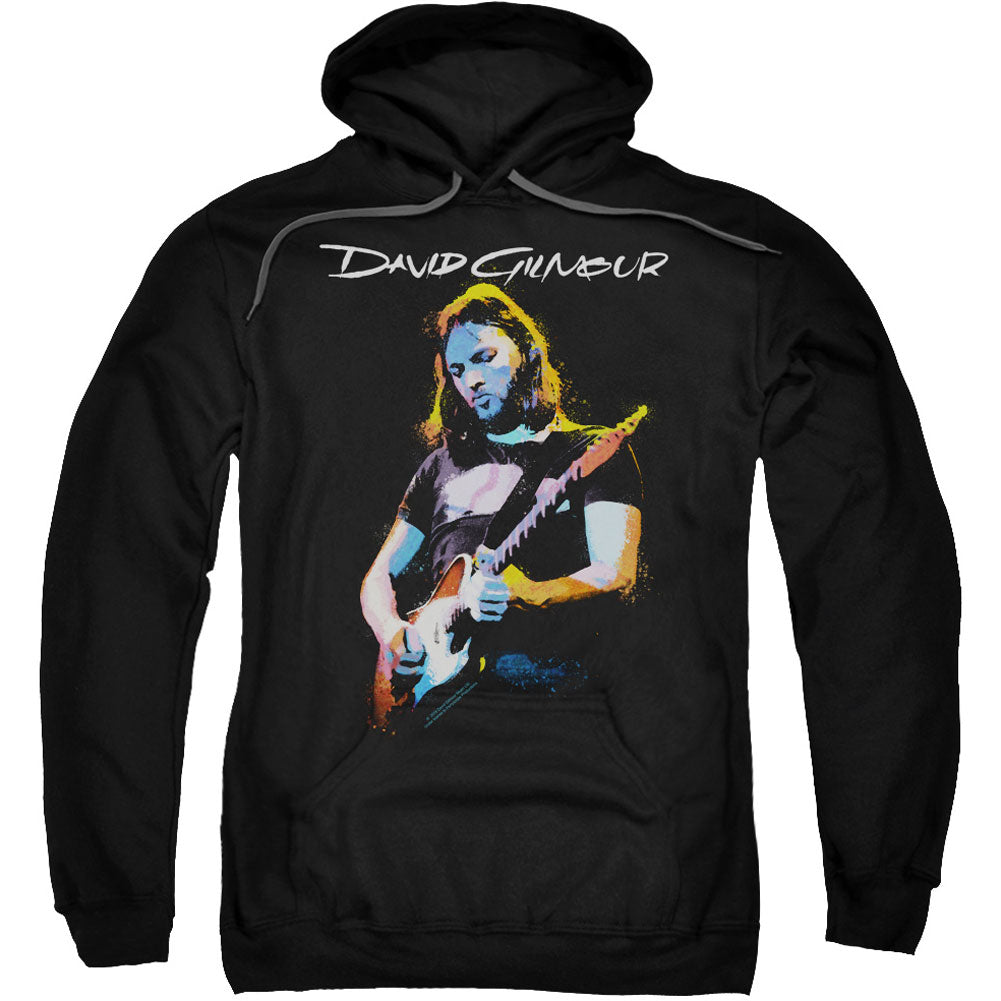 David Gilmour Guitar Gilmour Adult 25% Poly Hooded Sweatshirt Front