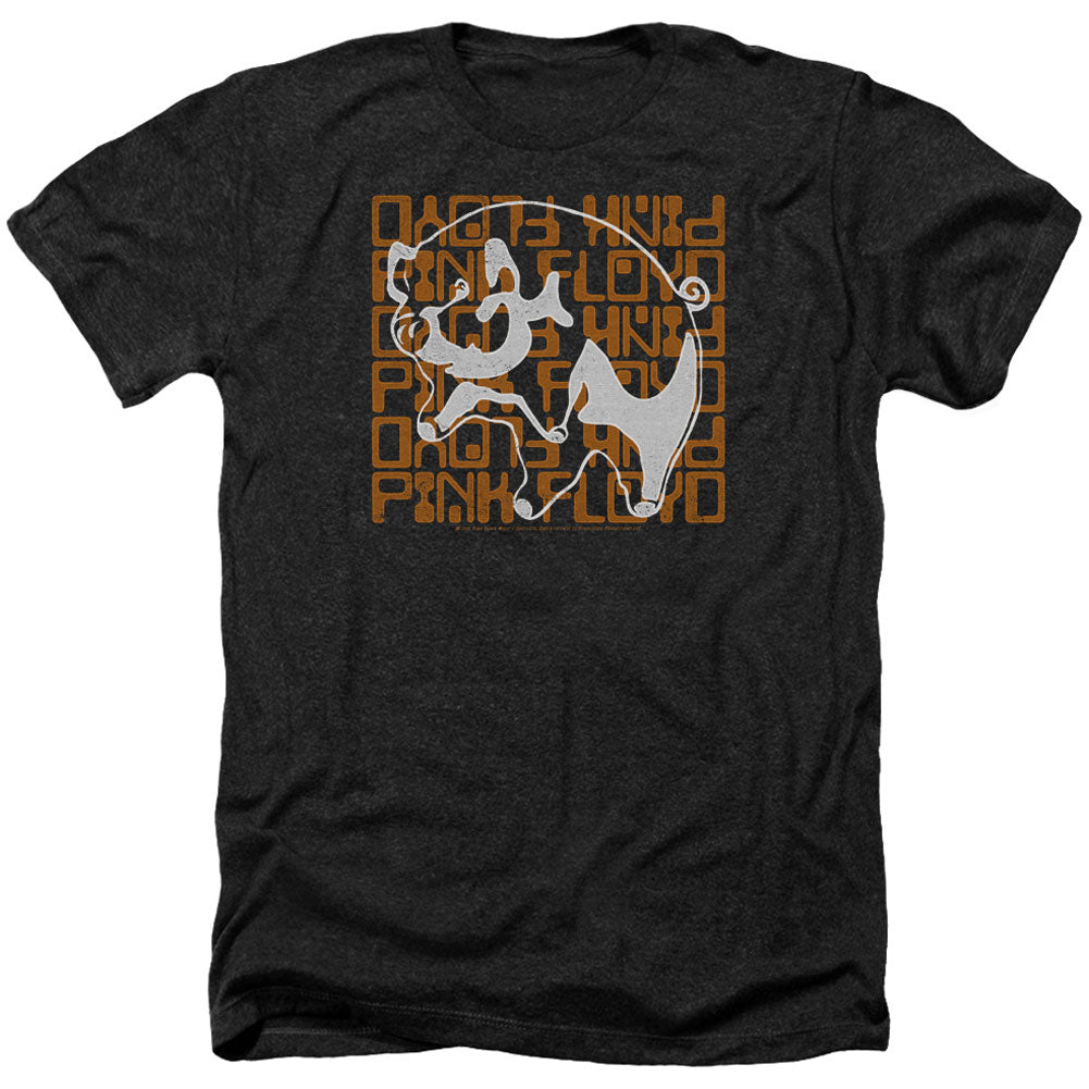 Pink Floyd Pig Adult Heather 40% Poly T-shirt