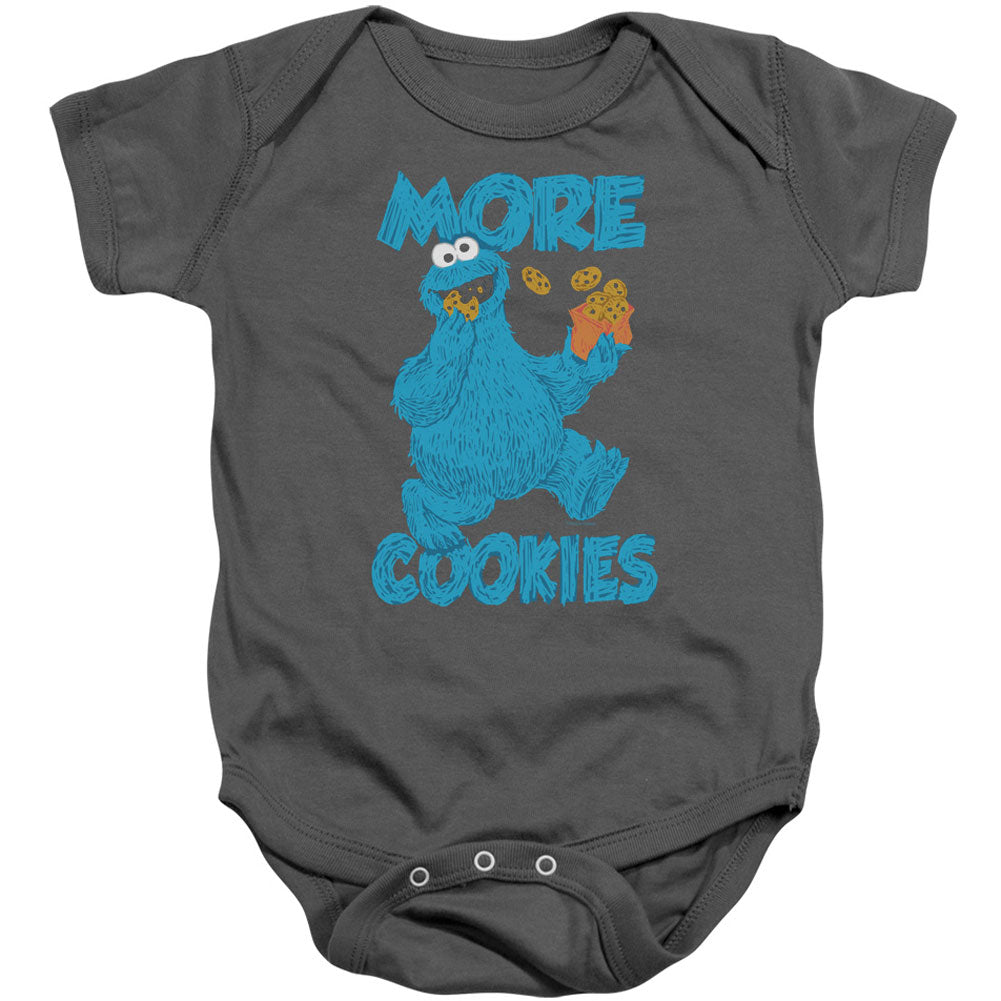 Sesame Street More Cookies Bodysuit Front