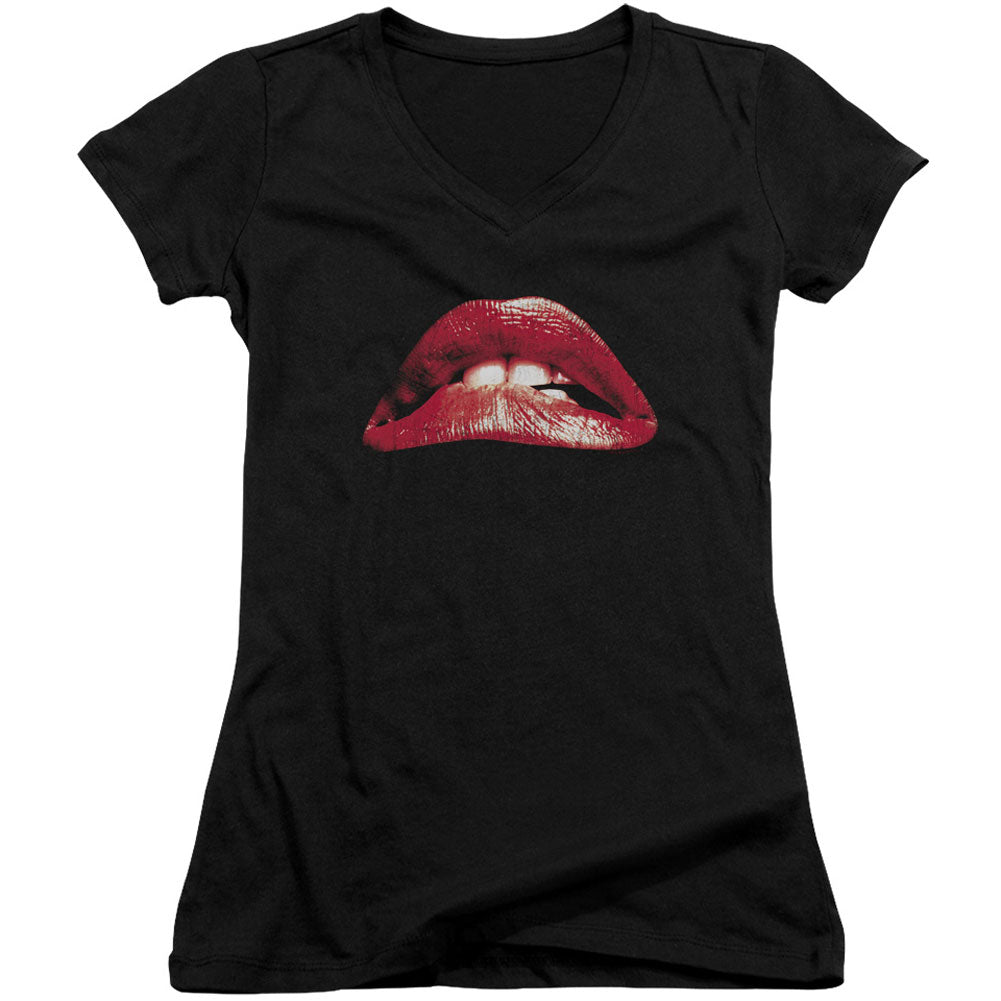 Rocky Horror Picture Show Classic Lips V-Neck Junior Top