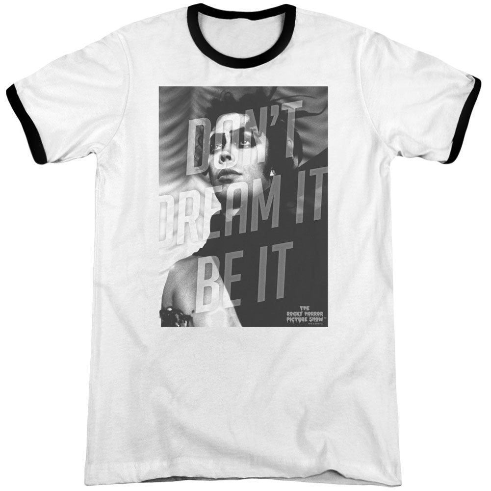 Rocky Horror Picture Show Be It Adult Ringer T-shirt Front