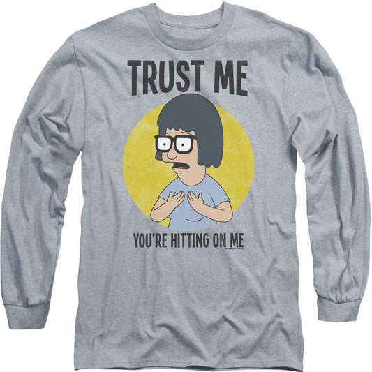 Bobs Burgers Trust Me Long Sleeve Front