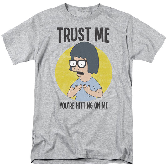 Bobs Burgers Trust Me Adult T-shirt Front