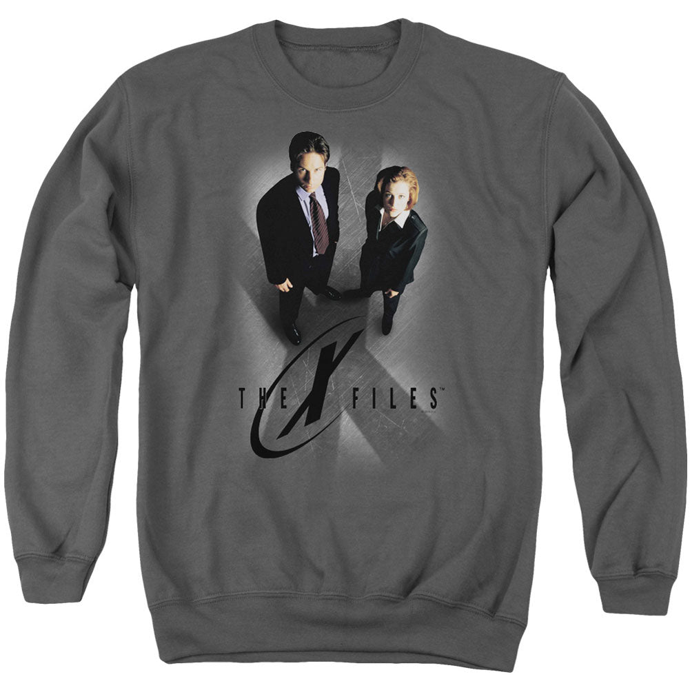 X Files X Marks The Spot Adult Sweatshirt Front