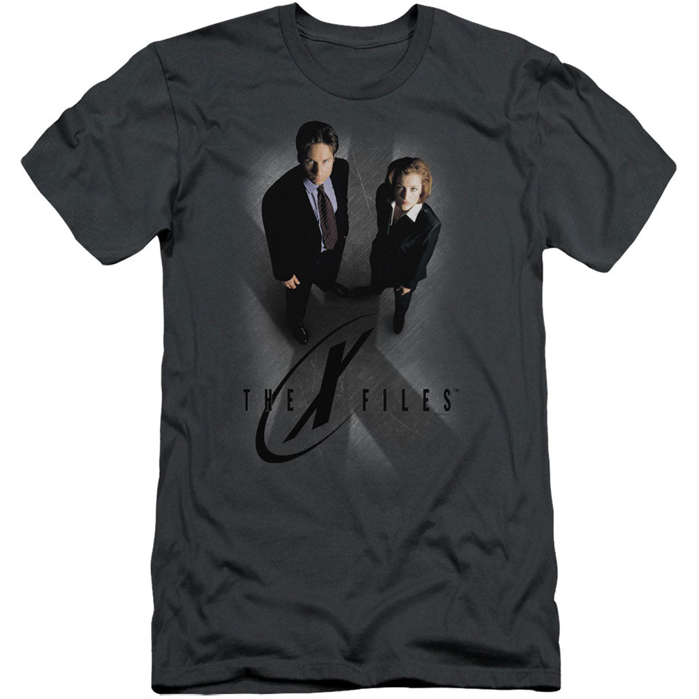 X Files X Marks The Spot Adult Slim Fit Slim Fit T-shirt Front