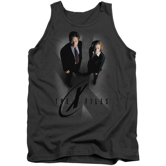X Files X Marks The Spot Mens Tank Front