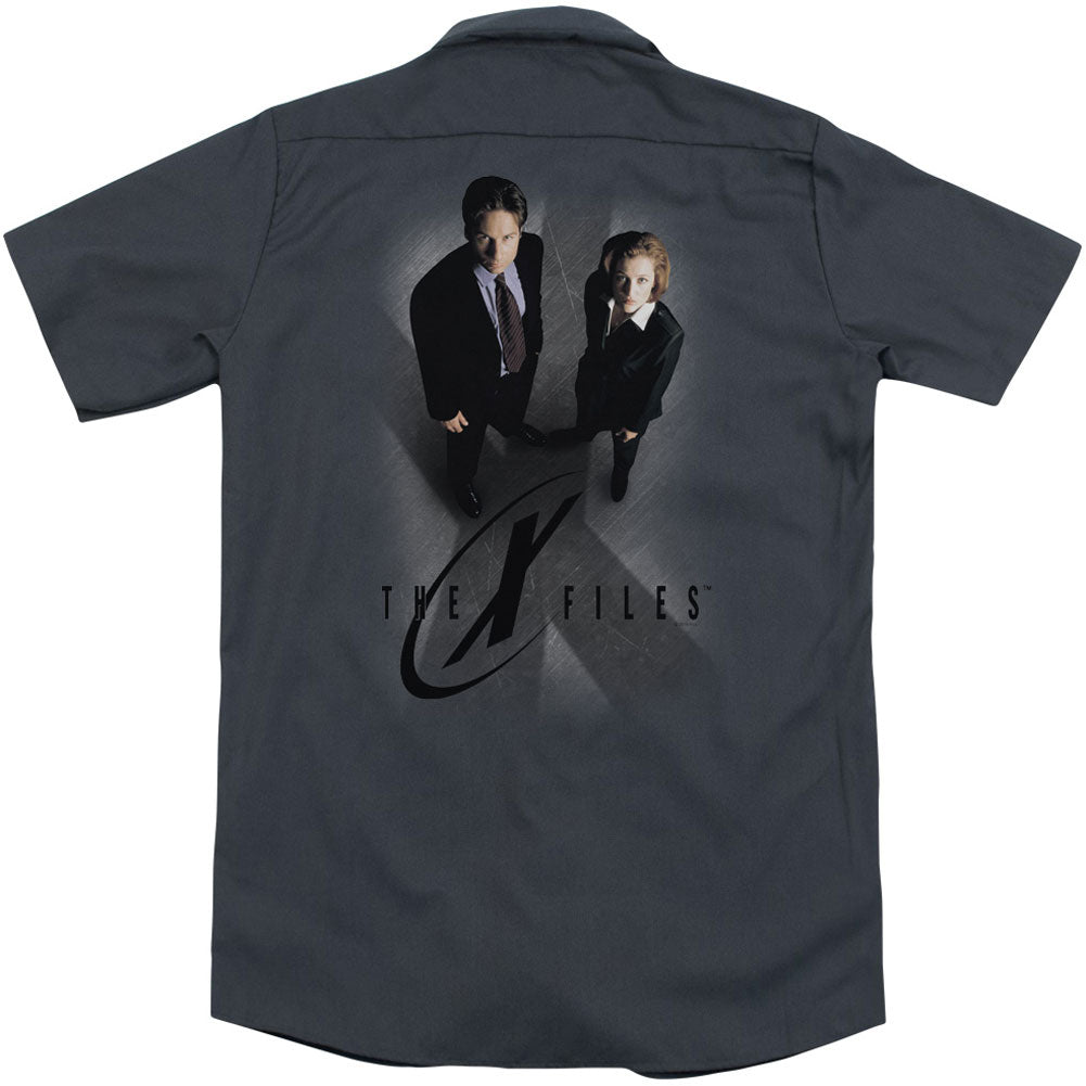 X Files X Marks The Spot (Back Print) Workshirt Back
