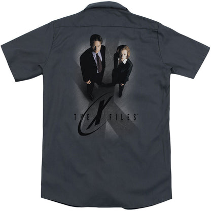 X Files X Marks The Spot (Back Print) Workshirt Back