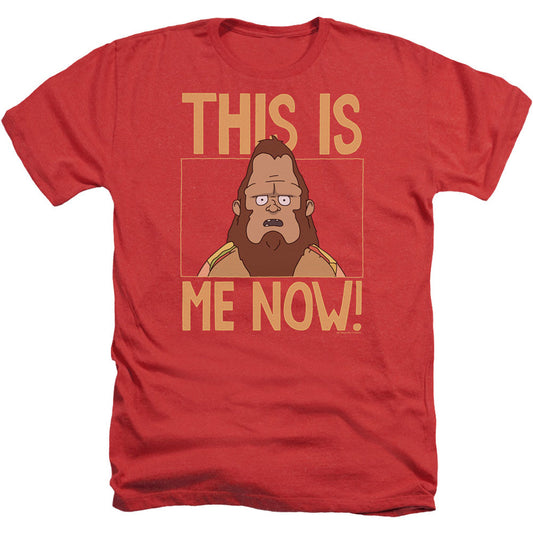 Bobs Burgers This Is Me Adult Heather 40% Poly T-shirt Front
