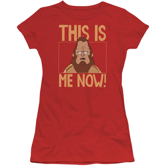 Bobs Burgers This Is Me Cap Sleeve Junior Top Front