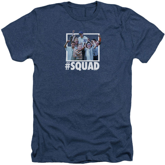 Sandlot Squad Adult Heather 40% Poly T-shirt Front