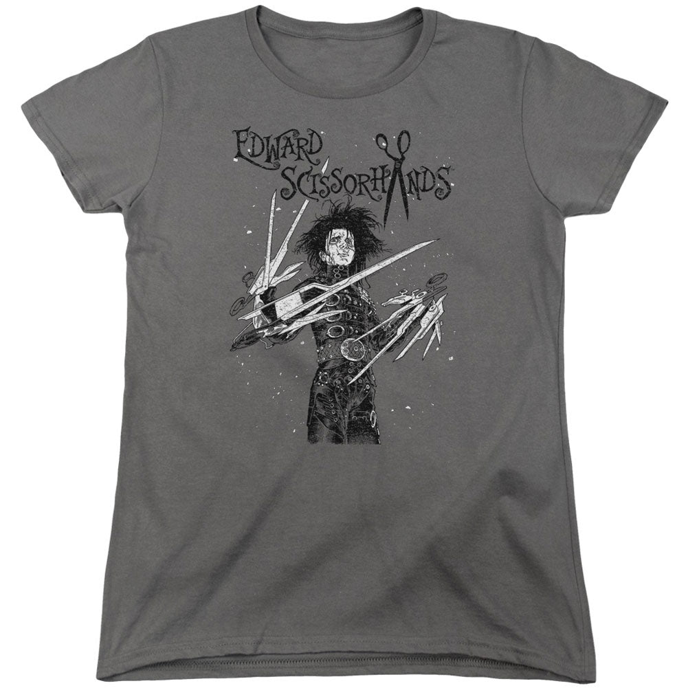 Edward Scissorhands Snowy Night Junior Top Front