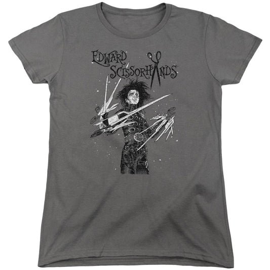 Edward Scissorhands Snowy Night Junior Top Front