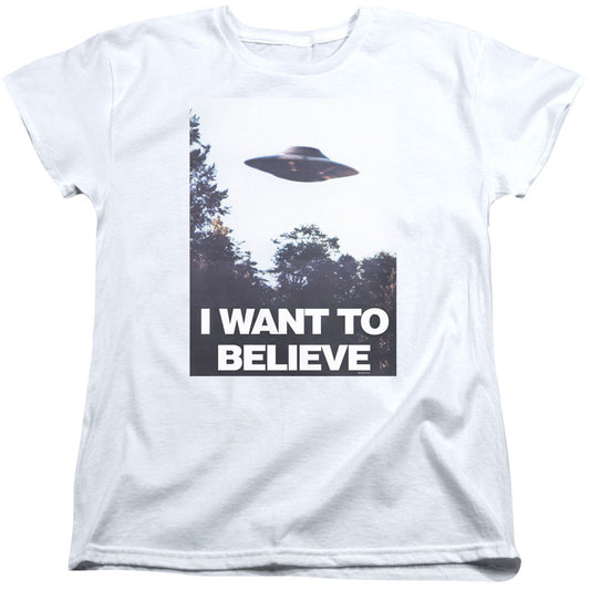 X Files Believe Poster Junior Top Front