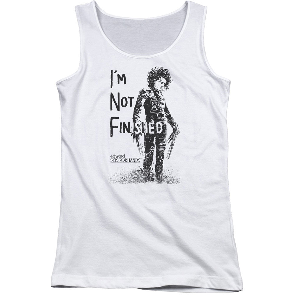 Edward Scissorhands Not Finished Junior Top Front