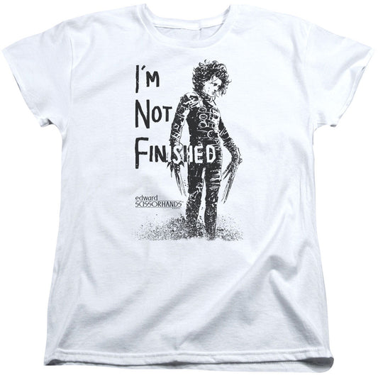 Edward Scissorhands Not Finished Junior Top Front