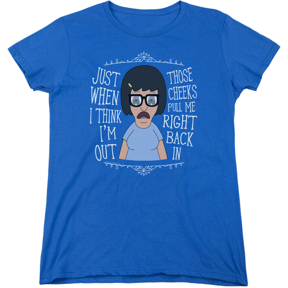 Bobs Burgers Pull Me In Junior Top Front