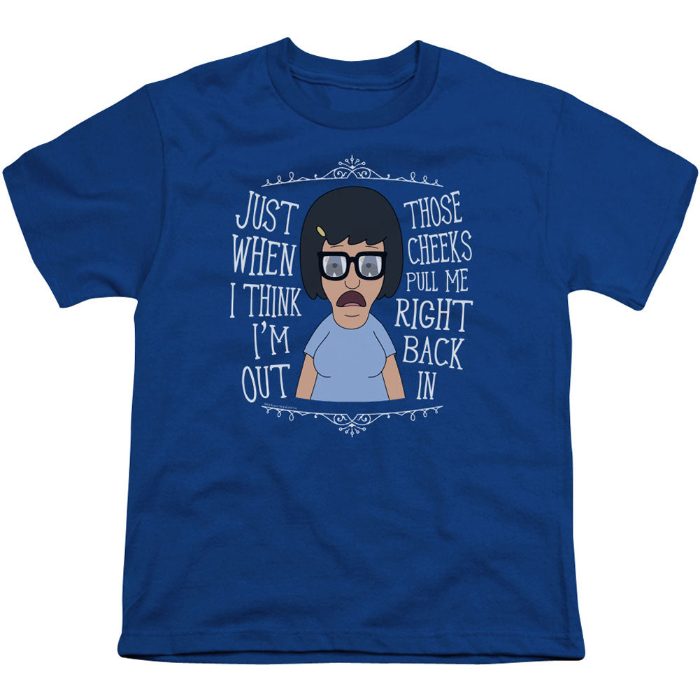 Bobs Burgers Pull Me In Youth T-shirt Front