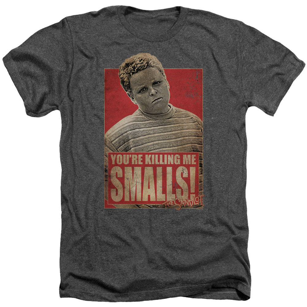 Sandlot Smalls Adult Heather 40% Poly T-shirt Front