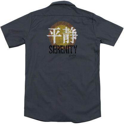 Firefly Serenity Logo (Back Print) Workshirt Back