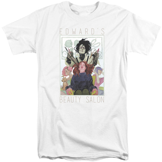Edward Scissorhands Salon Adult Tall T-shirt Tall Front