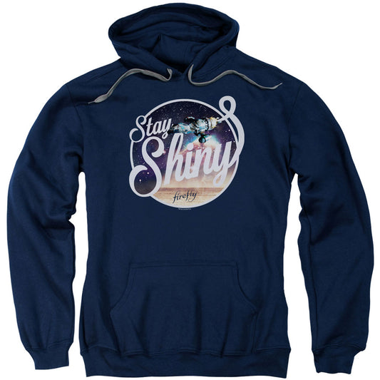 Firefly Stay Shiny Adult 25% Poly Hooded Sweatshirt Front