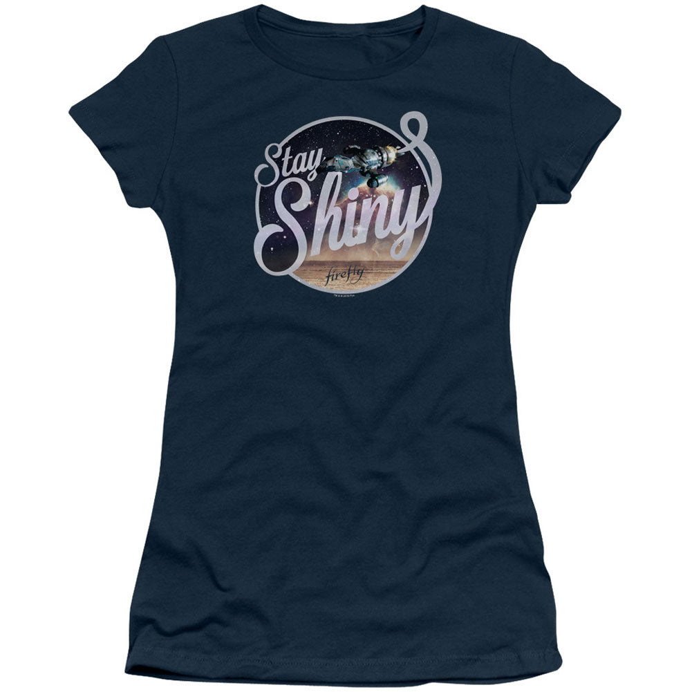 Firefly Stay Shiny Cap Sleeve Junior Top Front