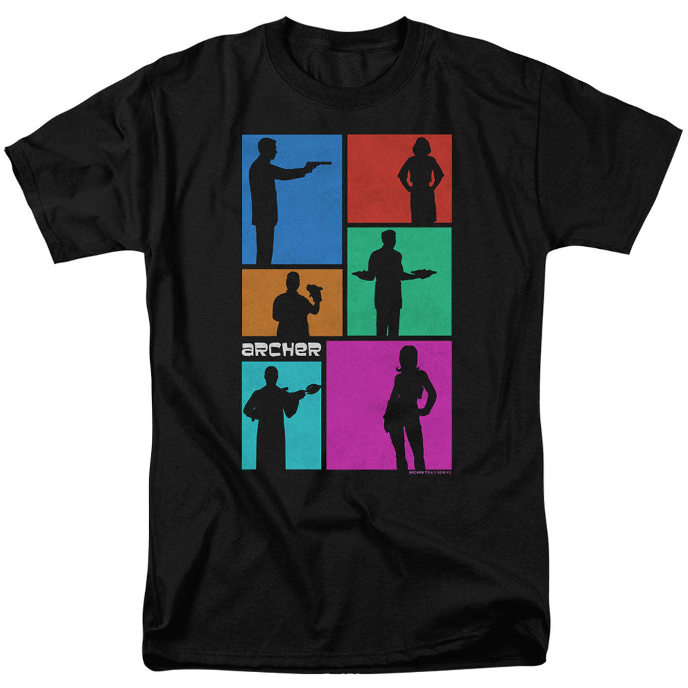 Archer Silhouettes Adult T-shirt