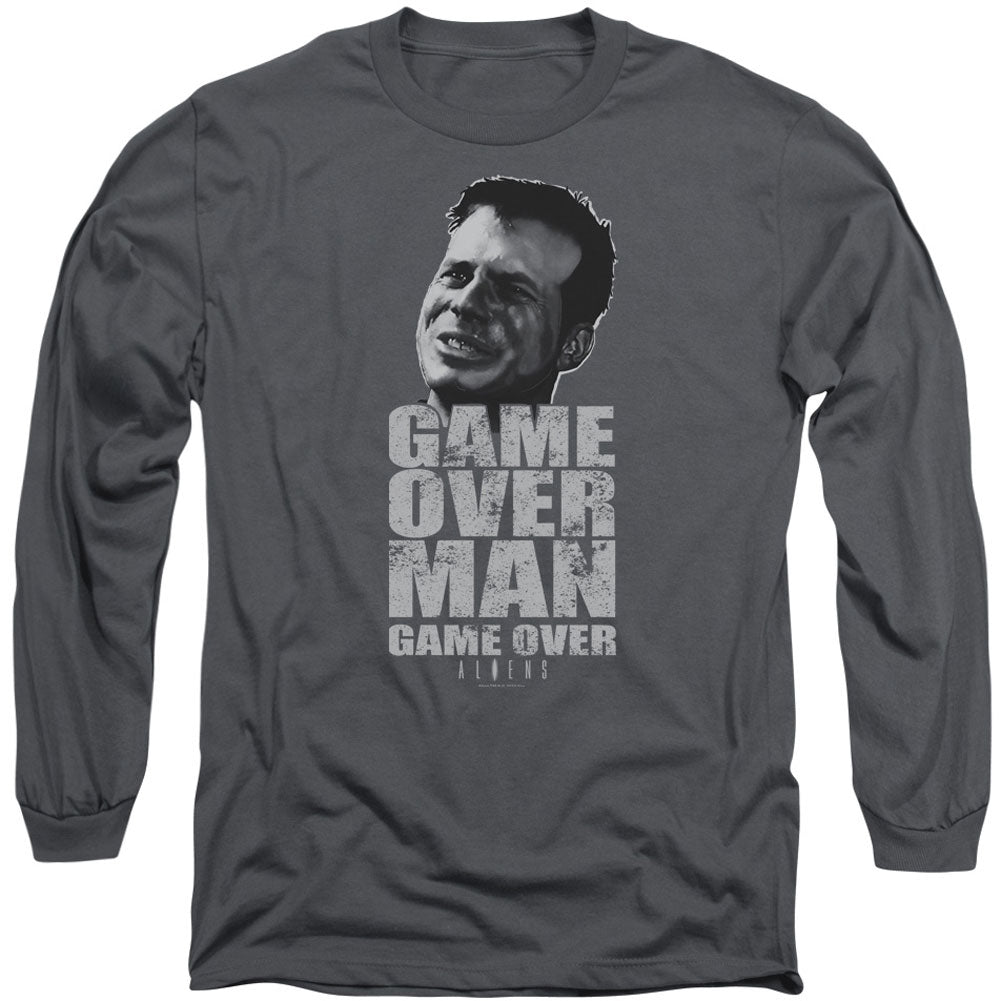 Alien Game Over Man Long Sleeve Front