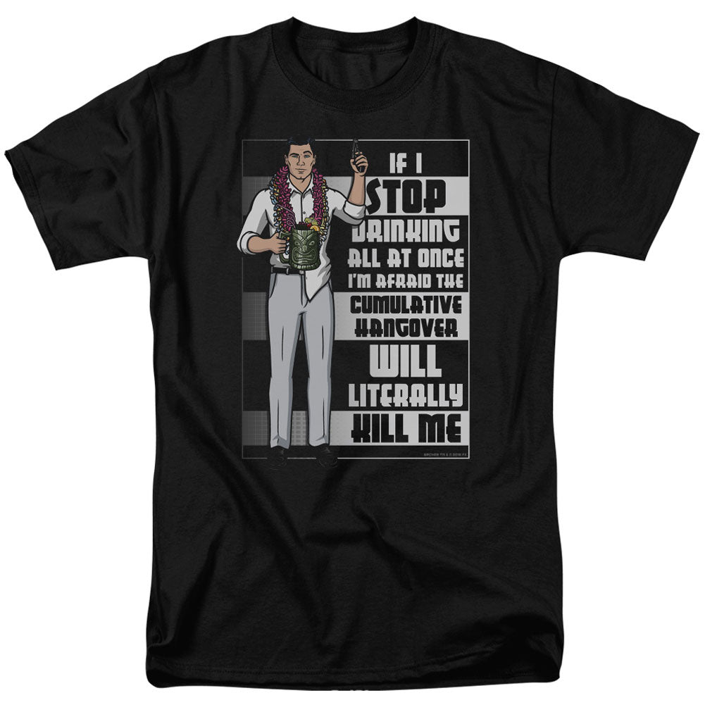 Archer Killer Hangover Adult T-shirt