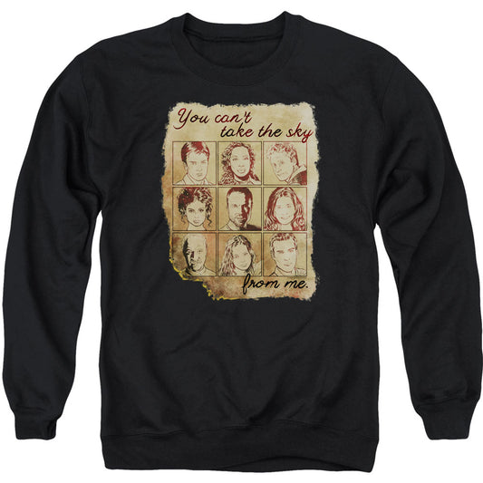Firefly Burned Poster Adult Sweatshirt Front