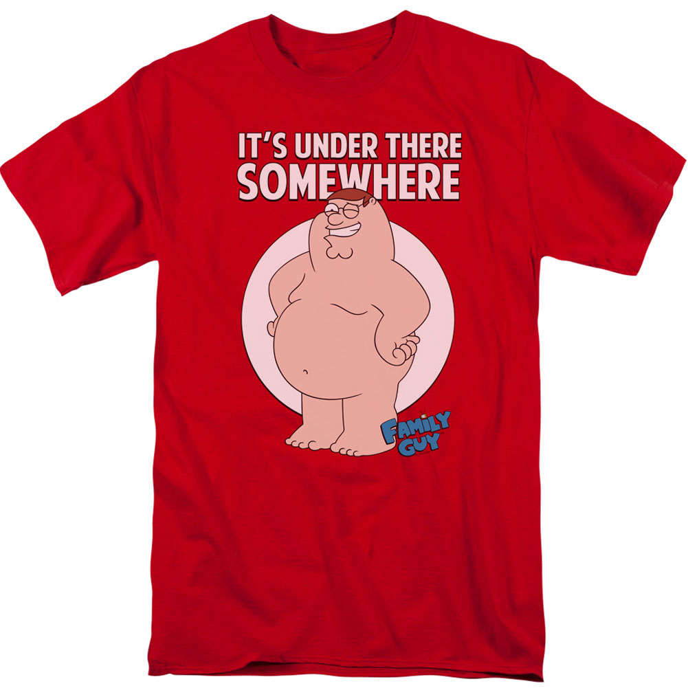 Family Guy Somewhere Adult T-shirt