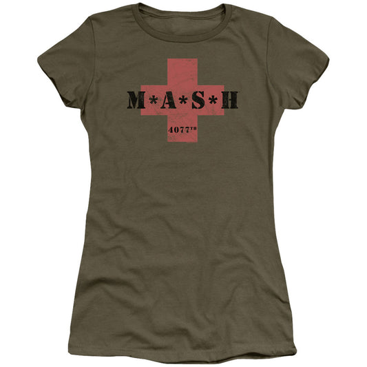 Mash Cross Cap Sleeve Junior Top Front