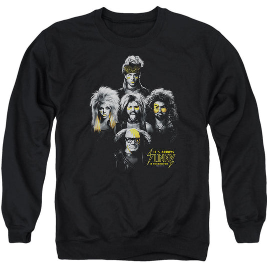 Its Always Sunny In Philadelphia Rocker Heads Adult Sweatshirt Front