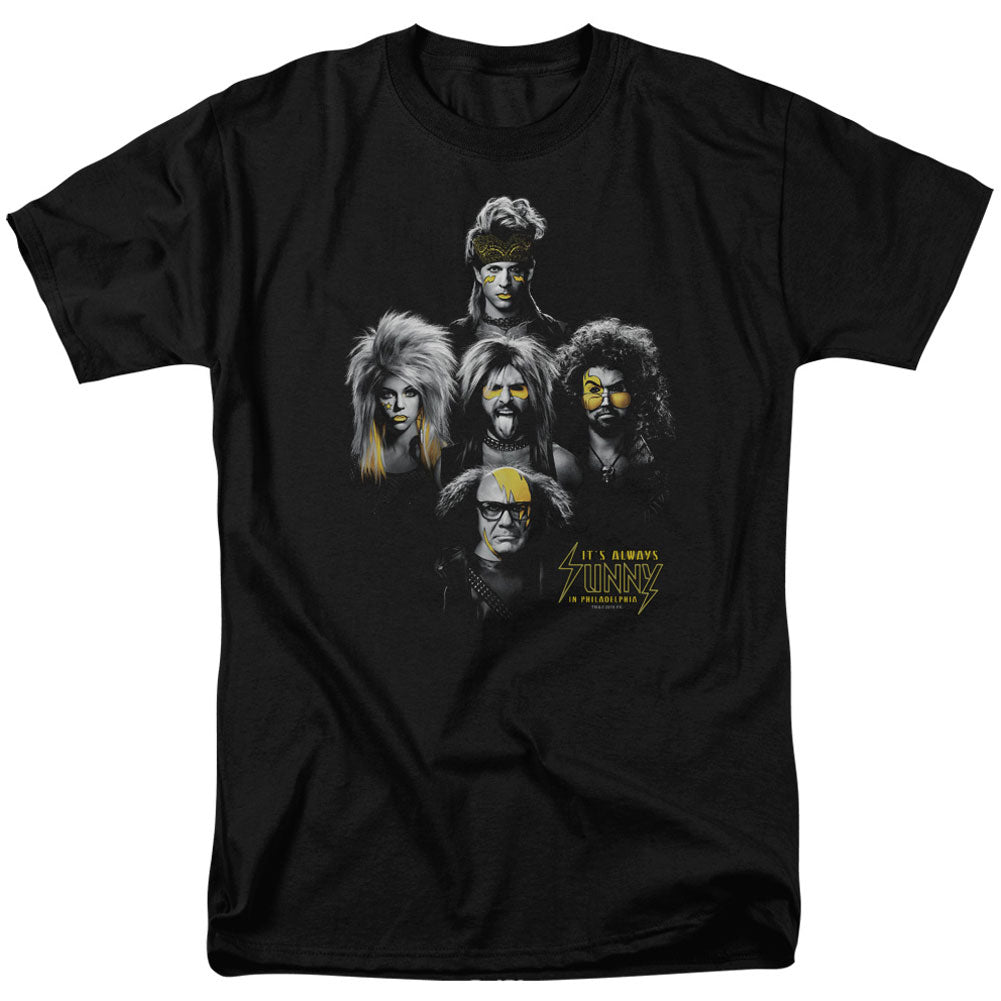 Its Always Sunny In Philadelphia Rocker Heads Adult T-shirt Front