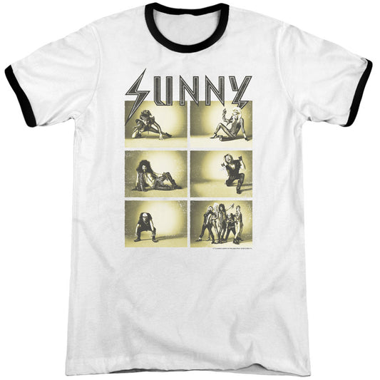 Its Always Sunny In Philadelphia Rock Photos Adult Ringer T-shirt Front