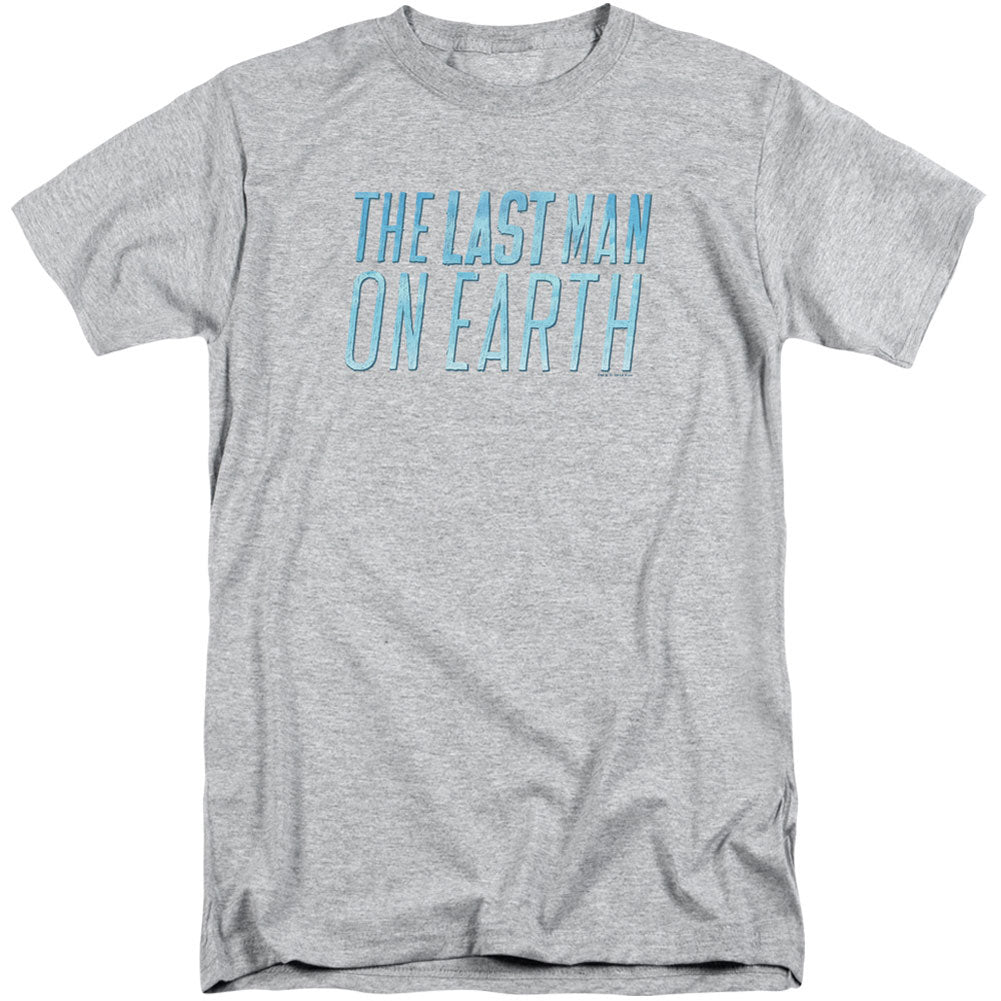 Last Man On Earth Logo Adult Tall T-shirt Tall Front