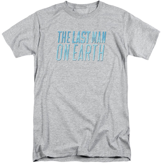 Last Man On Earth Logo Adult Tall T-shirt Tall Front
