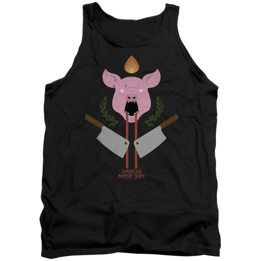 American Horror Story Pig Cleavers Mens Tank Front