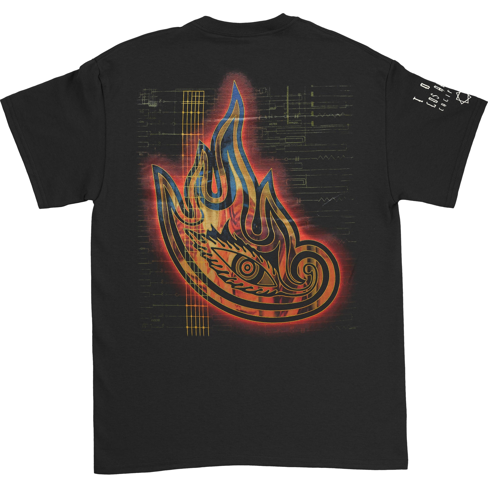 Tool Diagram T-shirt Back