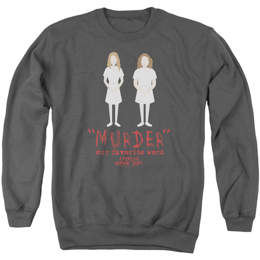 American Horror Story Murder Adult Sweatshirt Front