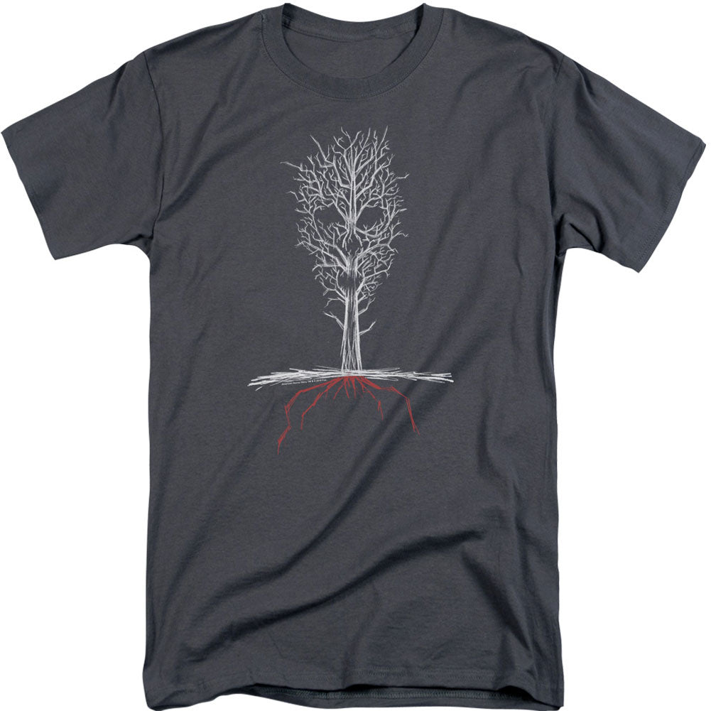 Scary Tree Adult Tall T-shirt Tall