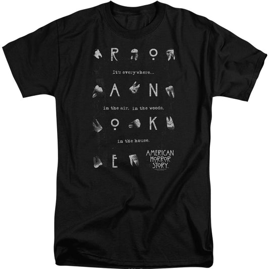 American Horror Story Chatter Box Adult Tall T-shirt Tall Front