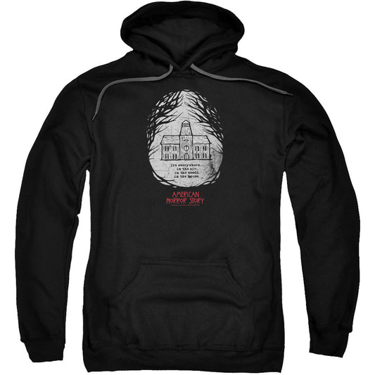 American Horror Story Its Everywhere Adult 25% Poly Hooded Sweatshirt Front