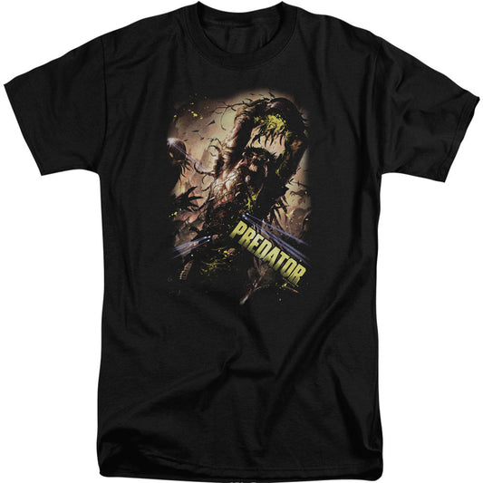 Predator Heads Up Adult Tall T-shirt Tall Front