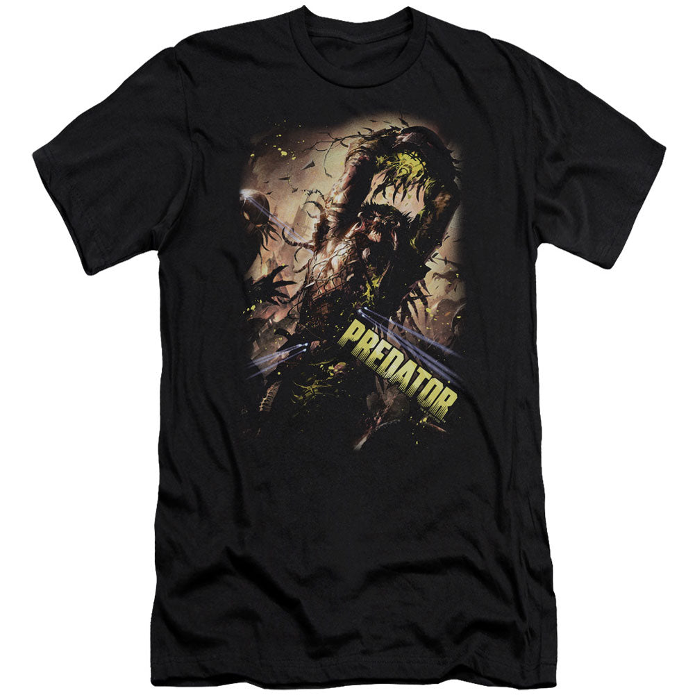 Predator Heads Up Adult Slim Fit Slim Fit T-shirt Front