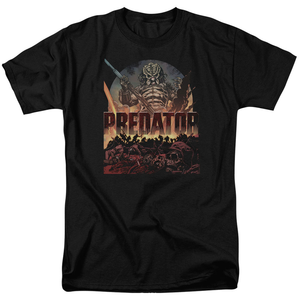 Predator Battle Adult T-shirt