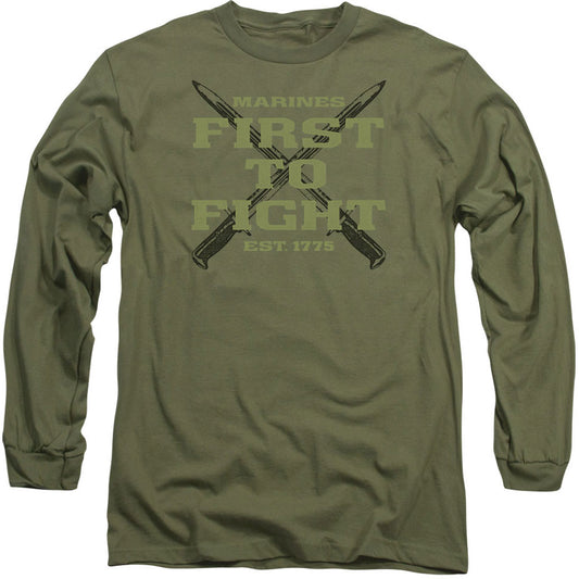 Us Marine Corps First Long Sleeve Front